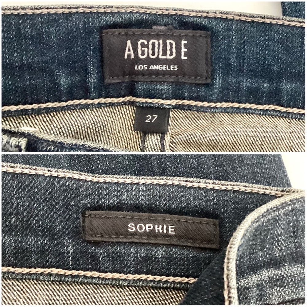 \AGOLDE\ Sophie Mid Rise Skinny Jeans - Picture 14 of 15
